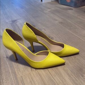 Aldo Yellow Pumps